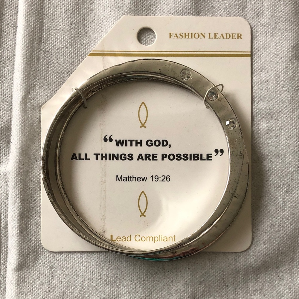 Silver Bangle Bracelet